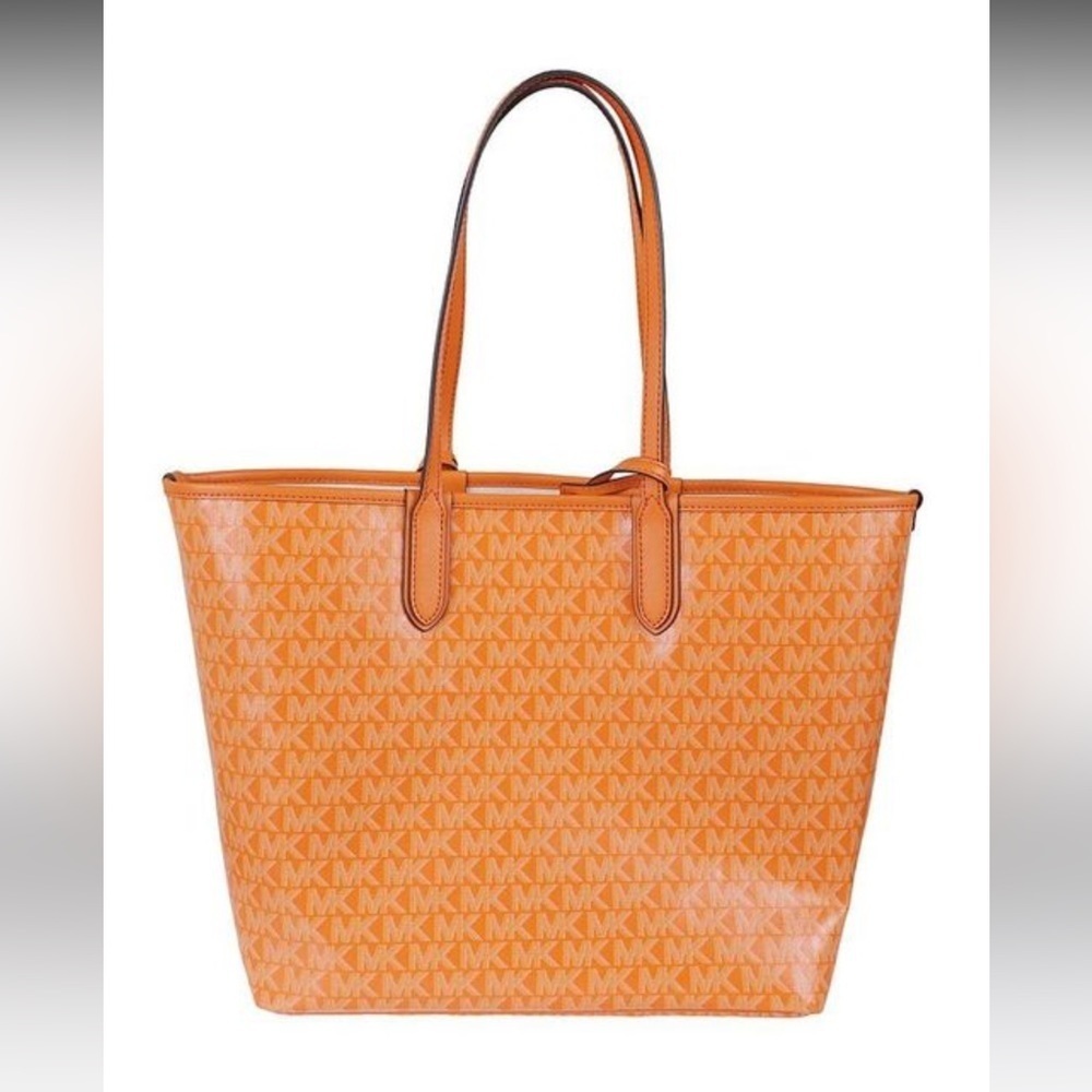 MICHAEL Michael Kors Signature Orange Tote
